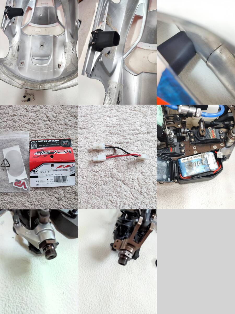  Kyosho Inferno GT3 KYOSHO Inferno GT3 1/8GT engine car XZVer2 starter parts ... peak 