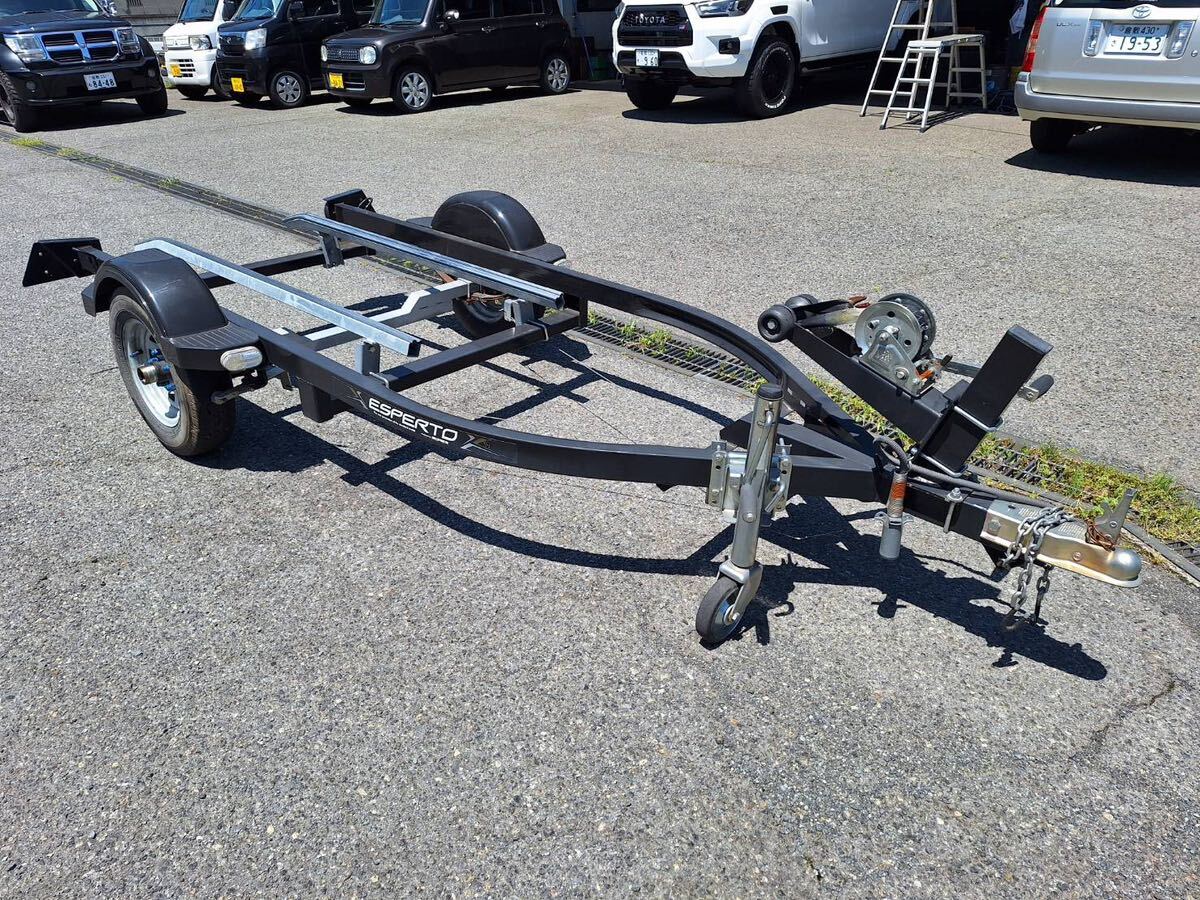 H27 year light trailer SOREX Solex Boat Trailer - inspection . peace 7 year 7 month 2 until the day 