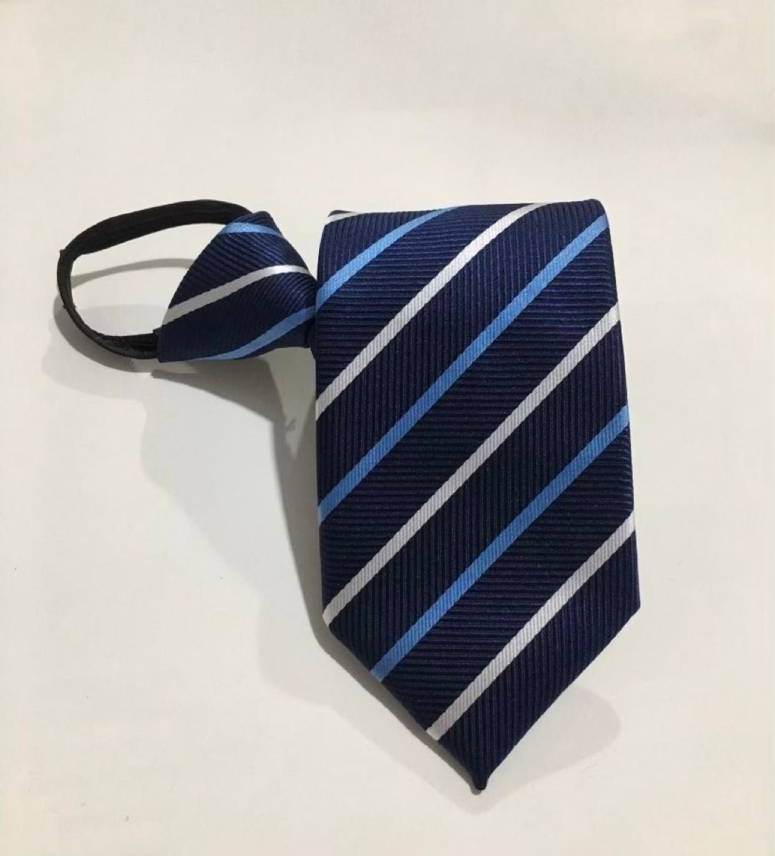 ワンタッチネクタイ　まとめ　簡単ネクタイ　装着簡単ネクタイ　ネクタイ　5本セット　高級感　時短　ビジネス　ドット　ストライプ
