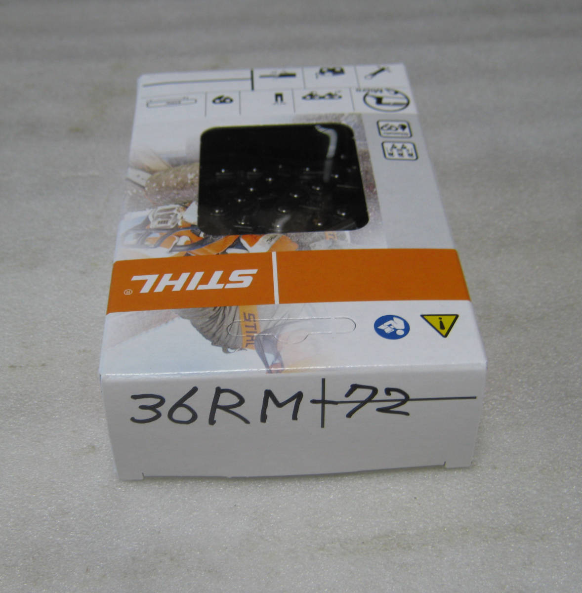 新品スチール20インチ用ソーチェン（36RM-72）3/8インチ、ゲージ1.6mm STIHL_画像1