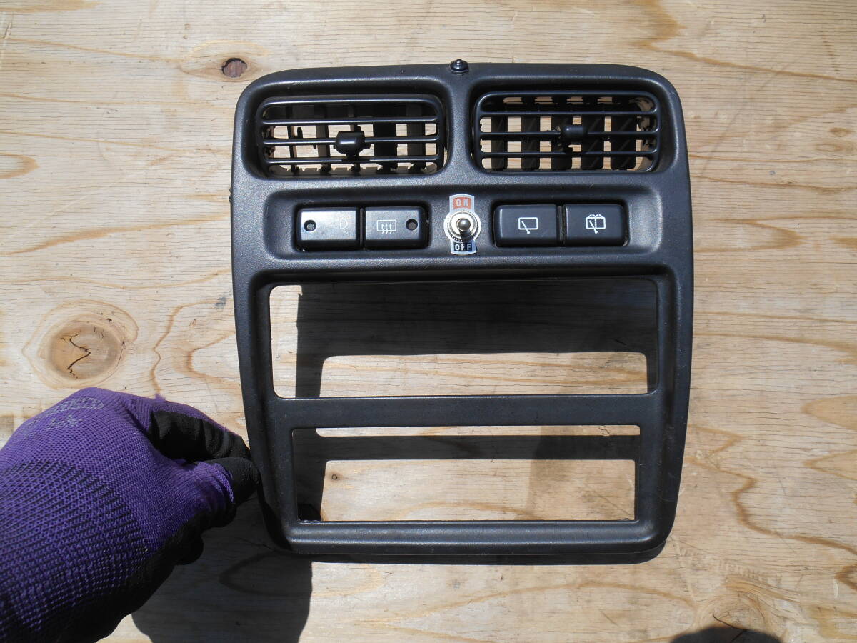 #SUZUKI# Alto Works #HA21S# original center console panel # air conditioner blow exit # switch #