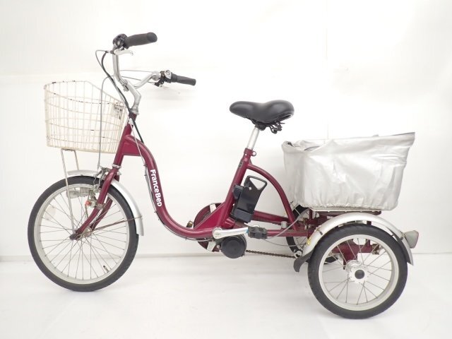 FranceBed Reha tech ASU-3W01 electric assist three wheel bicycle France Bed li is Tec delivery / coming to a store pickup possible * 6E5B1-1