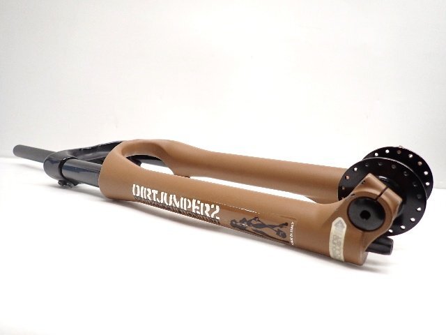 Marzocchi マルゾッキ Dirt Jumper 2 フロントサスペンションフォーク マウンテンバイク MTB ブラウン ∩ 6E65D-1_画像3