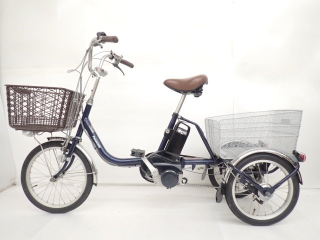 Panasonic electric assist three wheel bicycle Bb life BE-ELR832V front 18 type / after 16 type interior 3 step shifting gears 16Ah delivery / coming to a store pickup possible Panasonic * 6E6A4-1