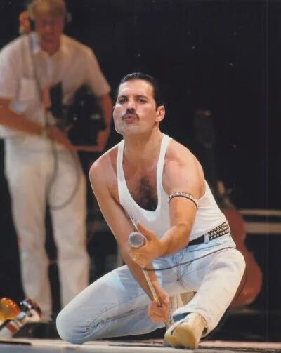 バンド クイーン　フレディマーキュリー　Queen Freddie Mercury　映画　写真　輸入　約20.3x25.4cm　10097_画像1