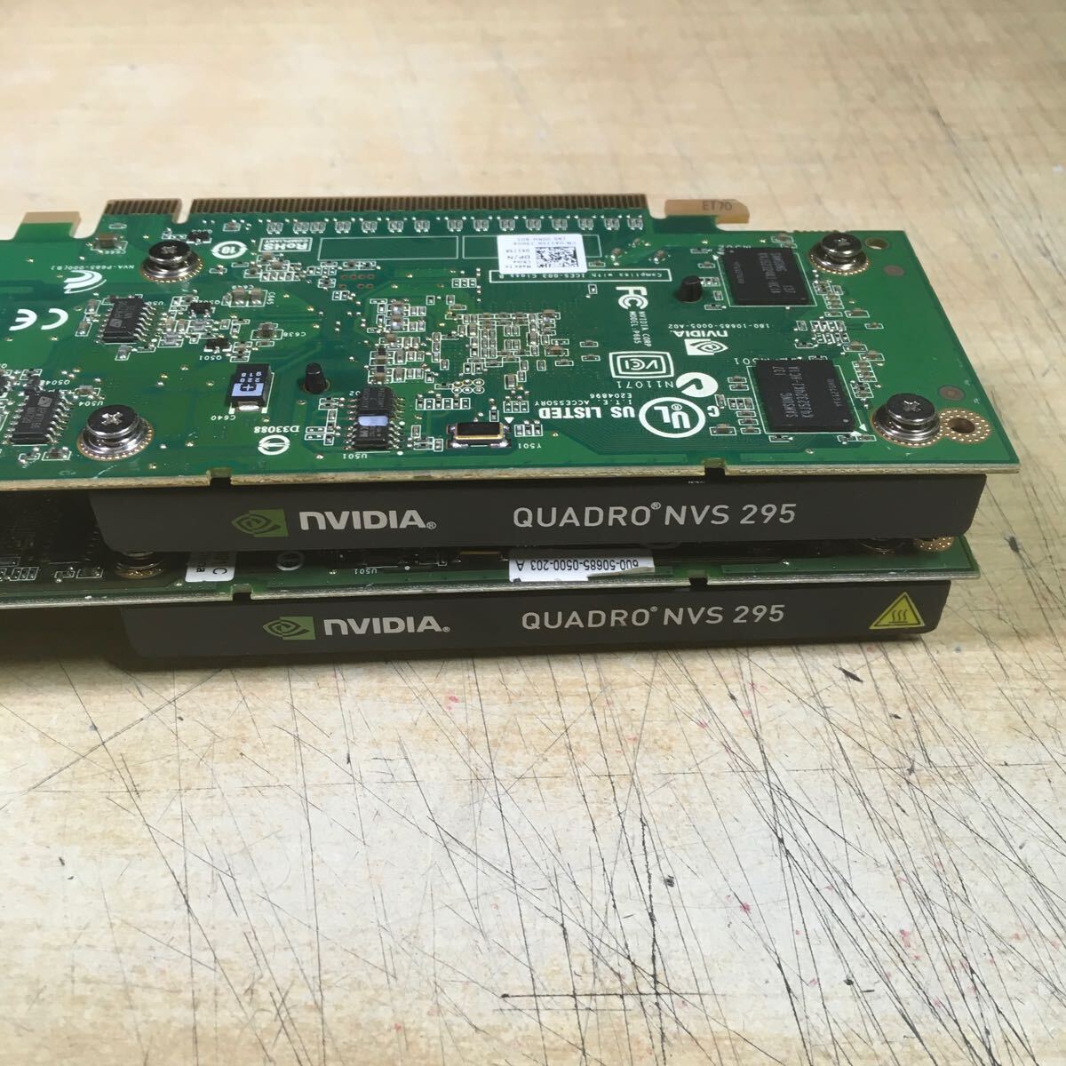 【送料無料】(051619D) NVIDIA QUADRO 410 NVS295 グラフィックボード 中古品 11台セット_画像5