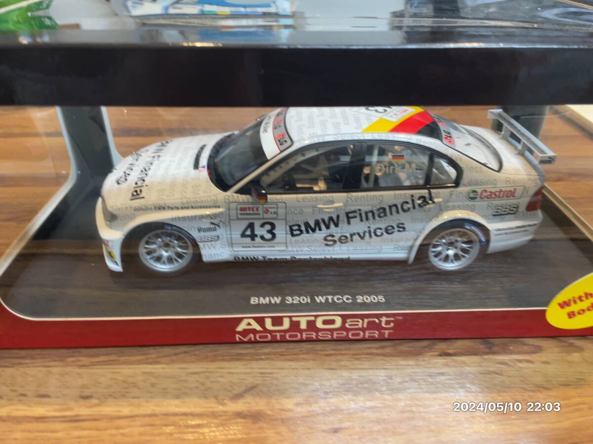 1/18 ミニカー BMW 320i WTTC 2005_画像1