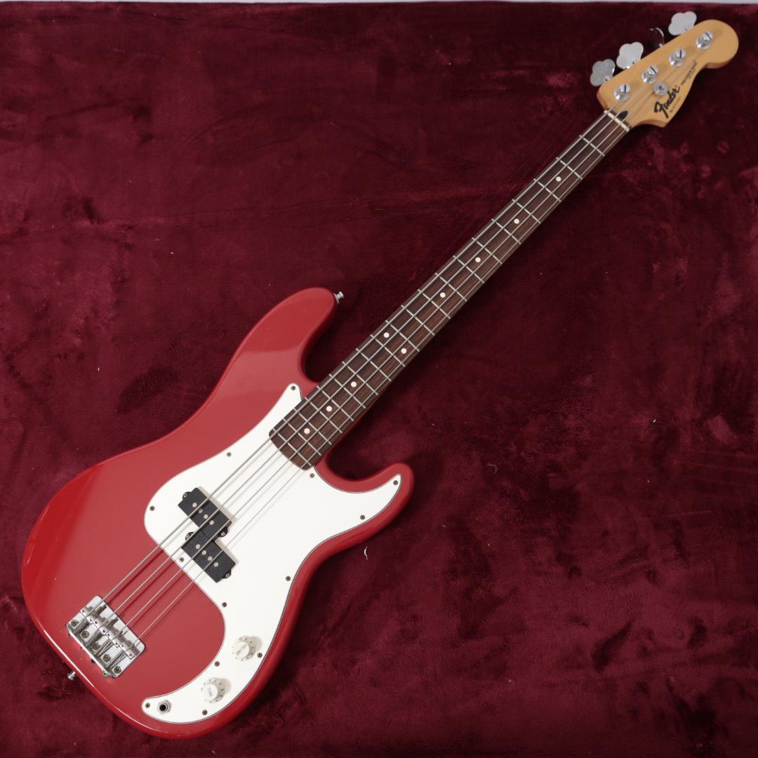 [7975] Fender Mexico precision bass red PB