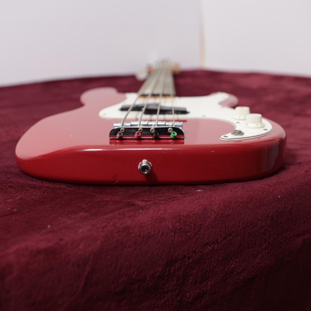 【7975】 Fender Mexico precision bass 赤 PB_画像5
