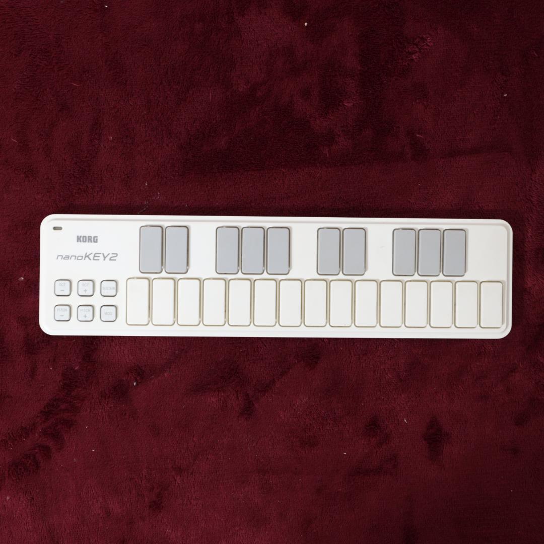 【8000】 KORG コルグ NANOKEY2 ナノキー 白