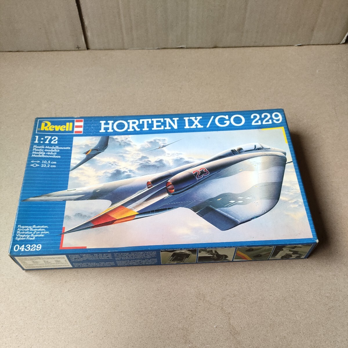 HORTEN IX /GO 229 1:72 04329 Revell プラモデル_画像6