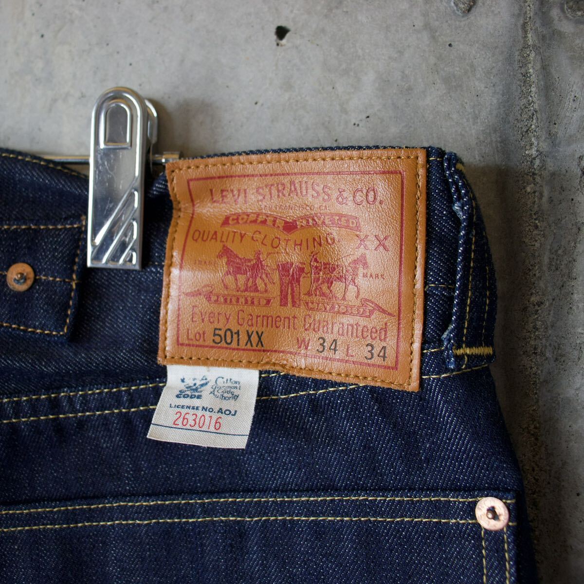 LEVI'S 501XX 33501-0119 米国製 NRA 1933年USA ビンテージクロージング　ヴィンテージ_画像3