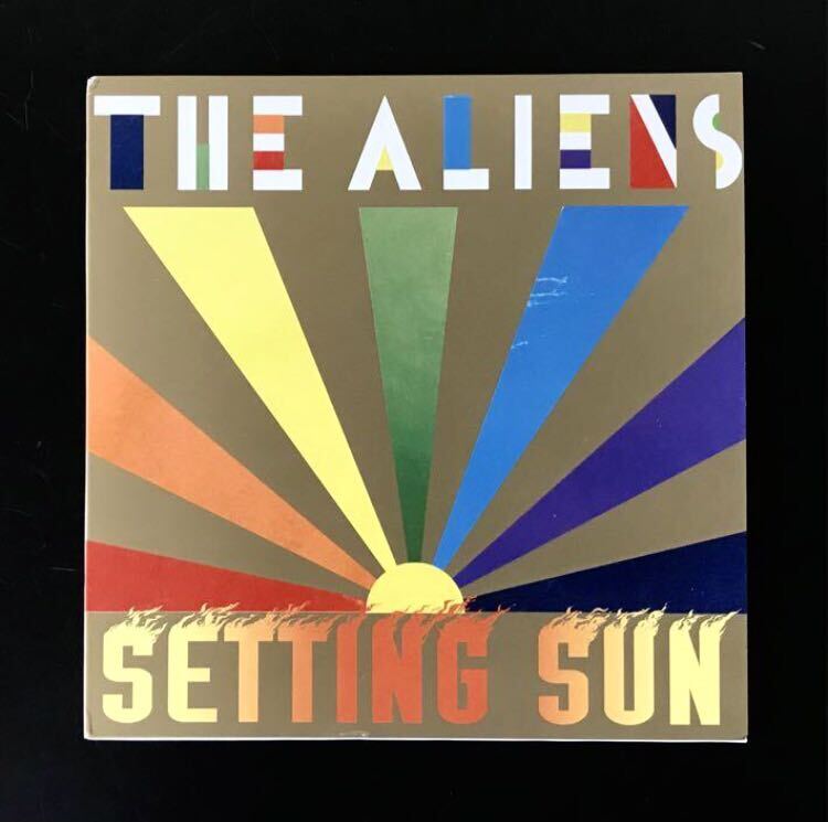 即決★ 超重量盤 7inch THE ALIENS/SETTING SUN エイリアンズ UKロック　ギターポップ
