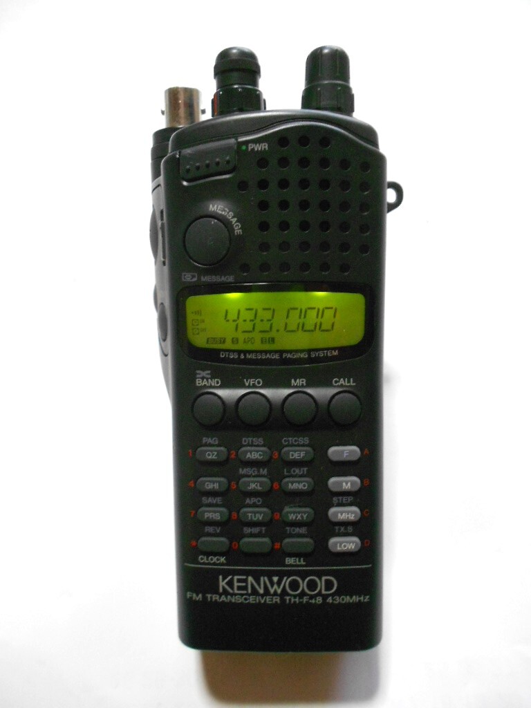 KENWOOD TH-F48 430MHz ハンディトランシーバー_画像2