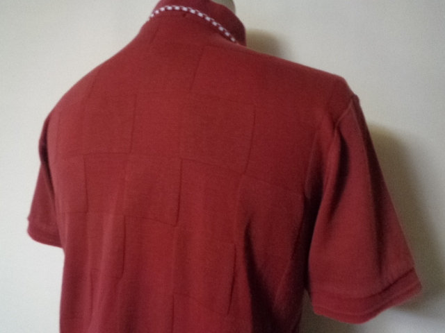 フレッドペリー FRED PERRY ポロシャツ 半袖 メンズ チェッカーボード ジャガード ピケ 日本企画_画像6