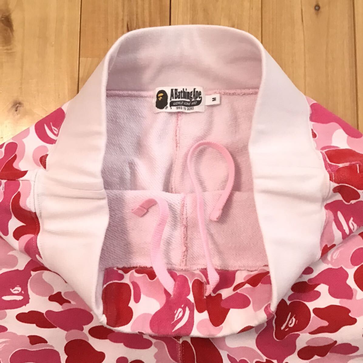 ABC camo pink スウェット ハーフパンツ Mサイズ a bathing ape ABC camo pink スウェット ハーフパンツ Mサイズ a bathing ape