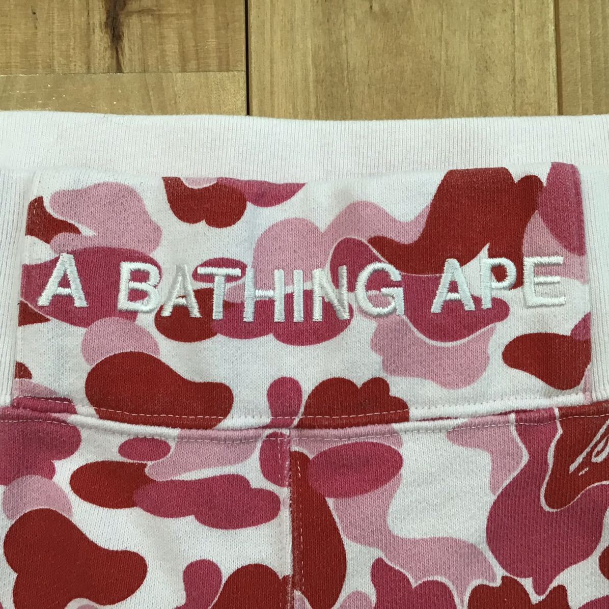 ABC camo pink スウェット ハーフパンツ Mサイズ a bathing ape ABC camo pink スウェット ハーフパンツ Mサイズ a bathing ape