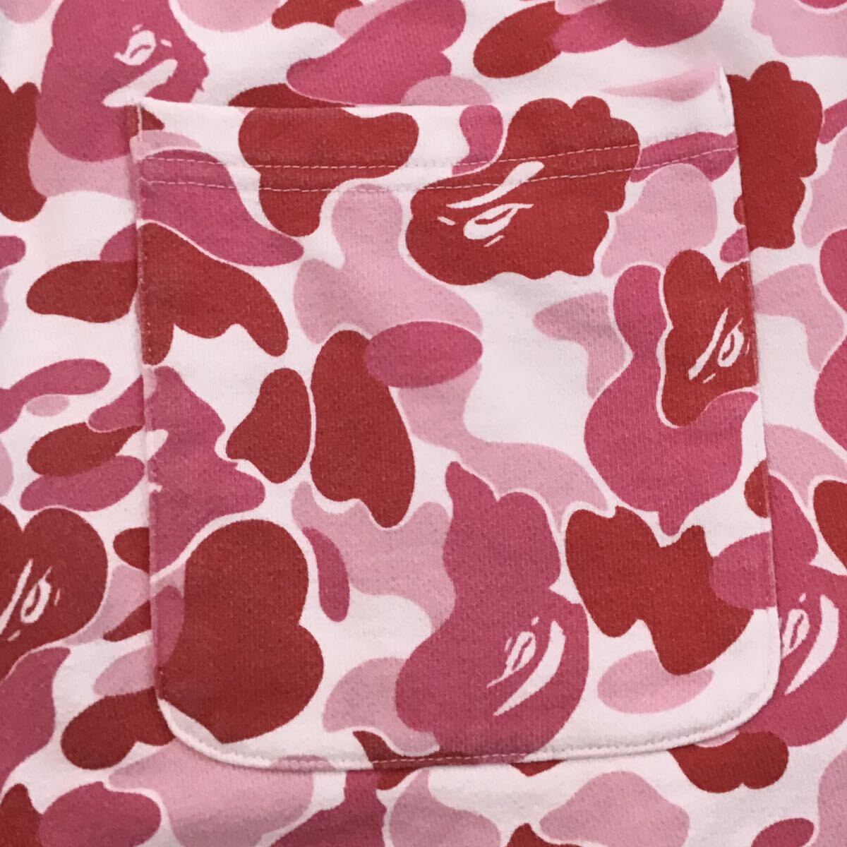 ABC camo pink スウェット ハーフパンツ Mサイズ a bathing ape ABC camo pink スウェット ハーフパンツ Mサイズ a bathing ape