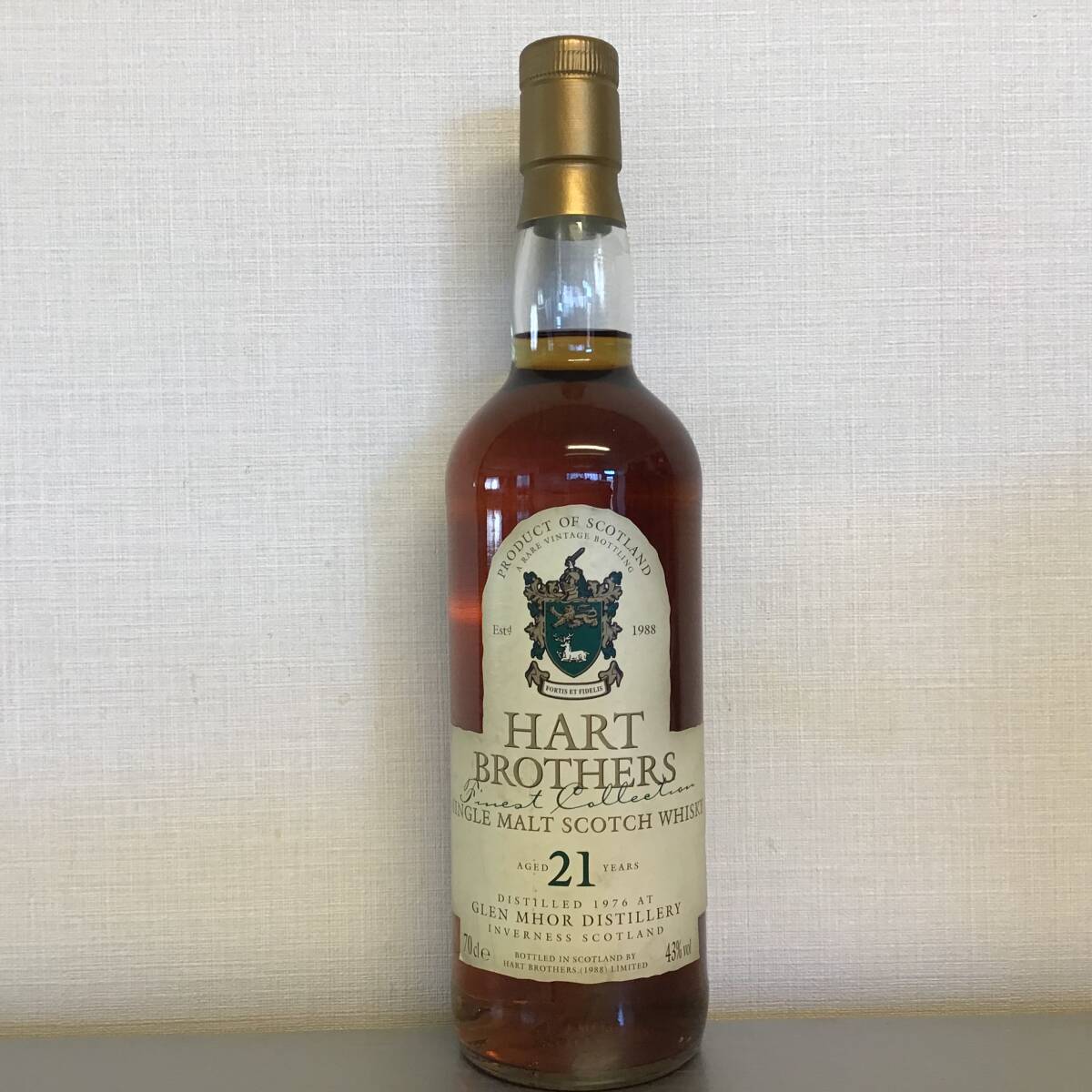 Hart Brothers (ハート・ブラザーズ) Aged 21 Years Distilled 1976 At Glen Mhor Distillery _画像1