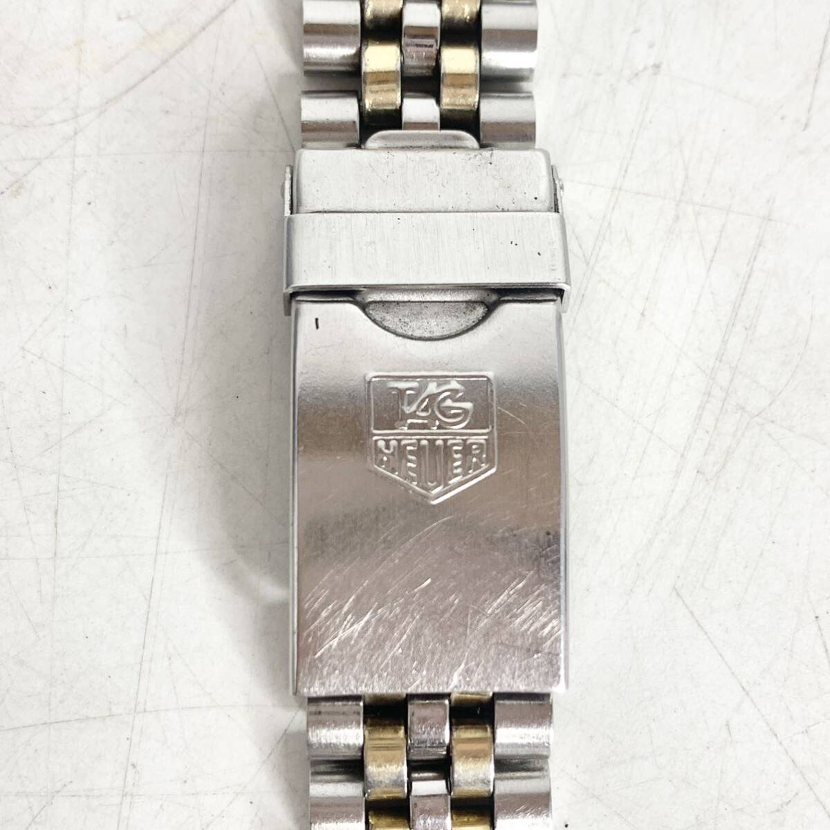タグ・ホイヤー TAG HEUER 純正ベルト ブレス シルバー ゴールド メンズ ヴィンテージ 腕時計 時計用の画像3