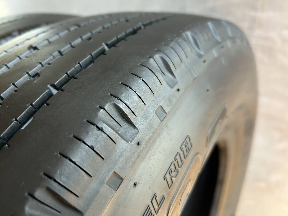 即決送料無料◆205/75R16LT/113-111L/夏2本/残溝約5㎜/製造2015年/BRIDGESTON/R202_画像5