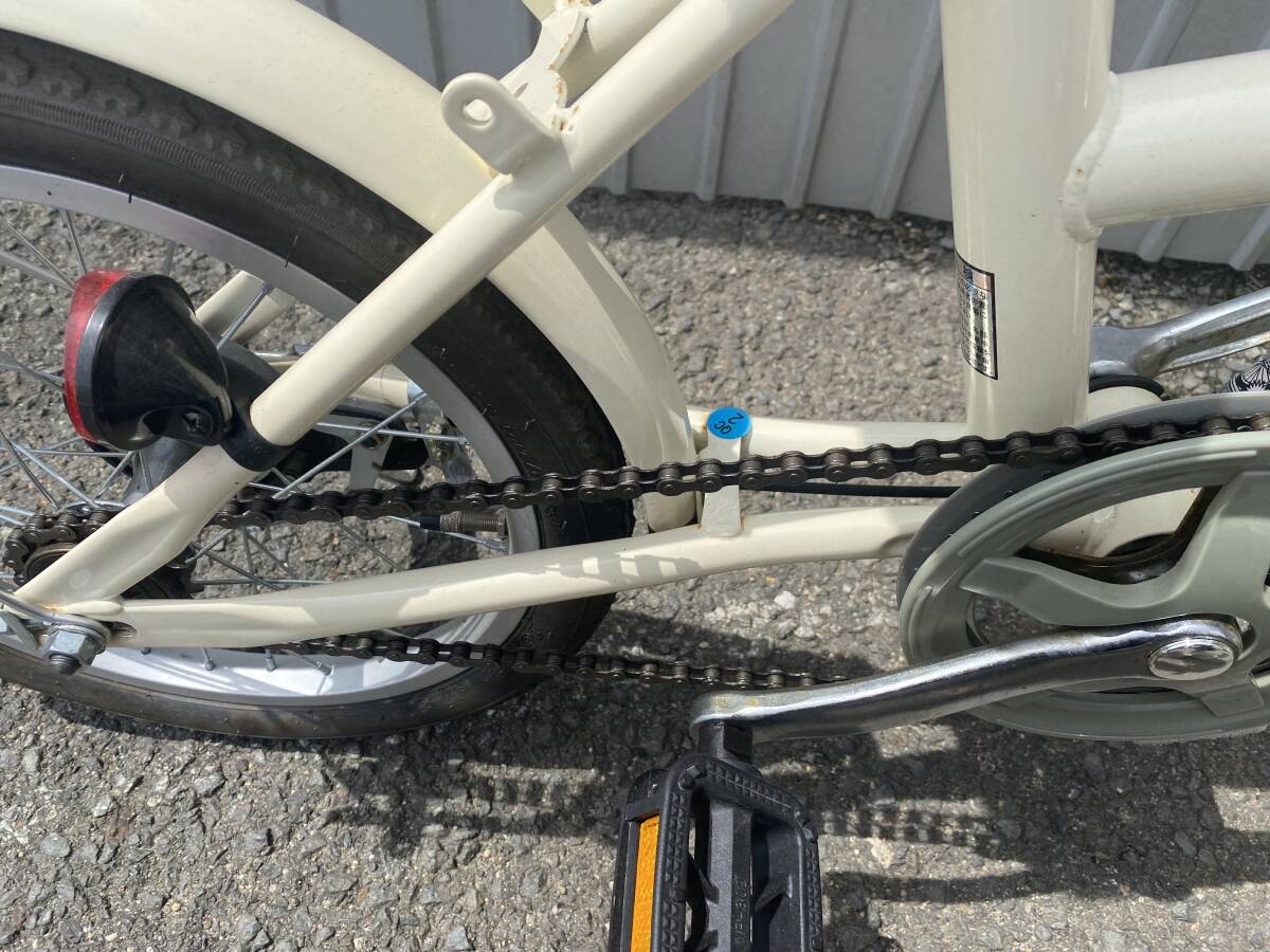 J4915 折りたたみ自転車 16インチ シンプルスタイルの画像3