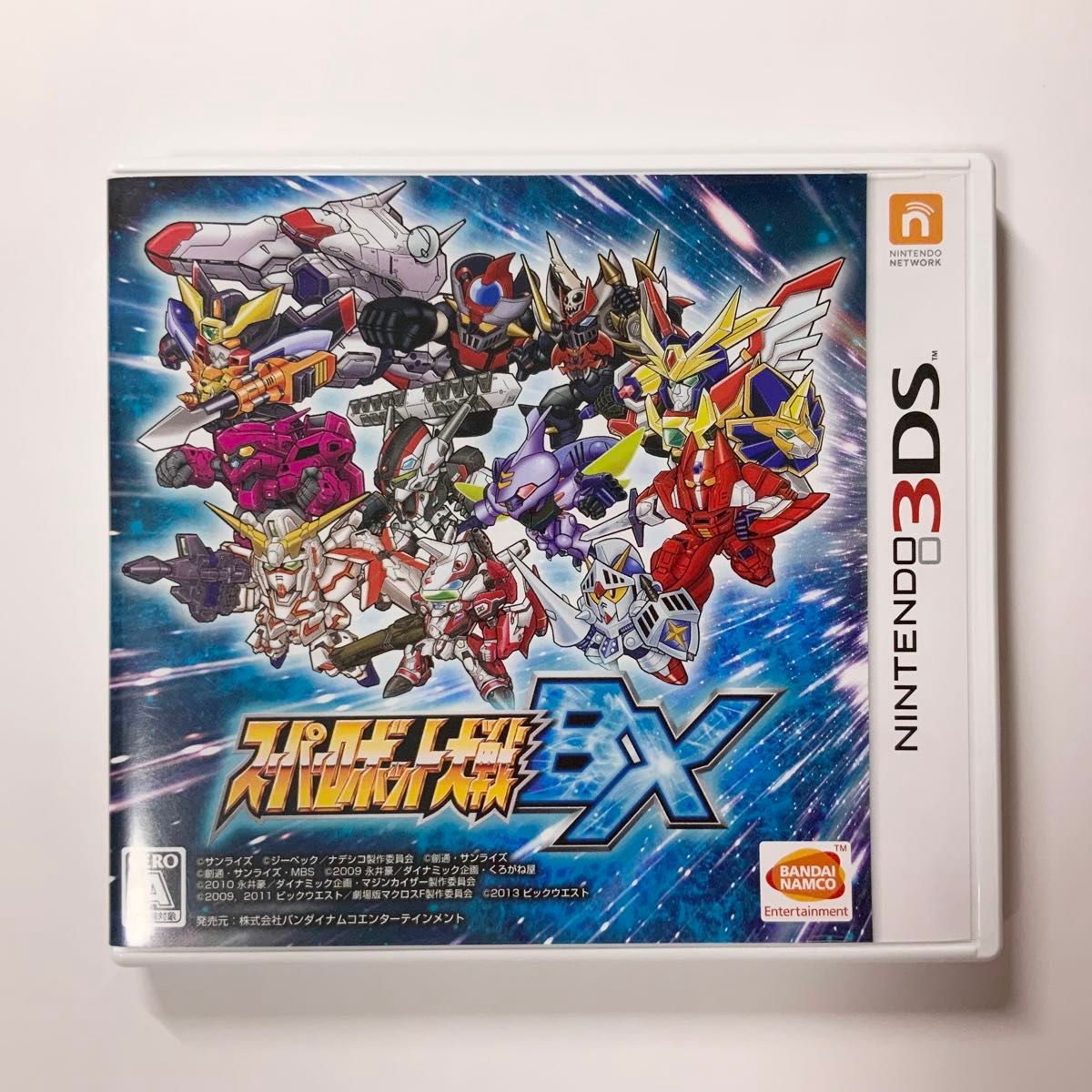 3DS スーパーロボット大戦 BX UX 2本セット　ニンテンドー