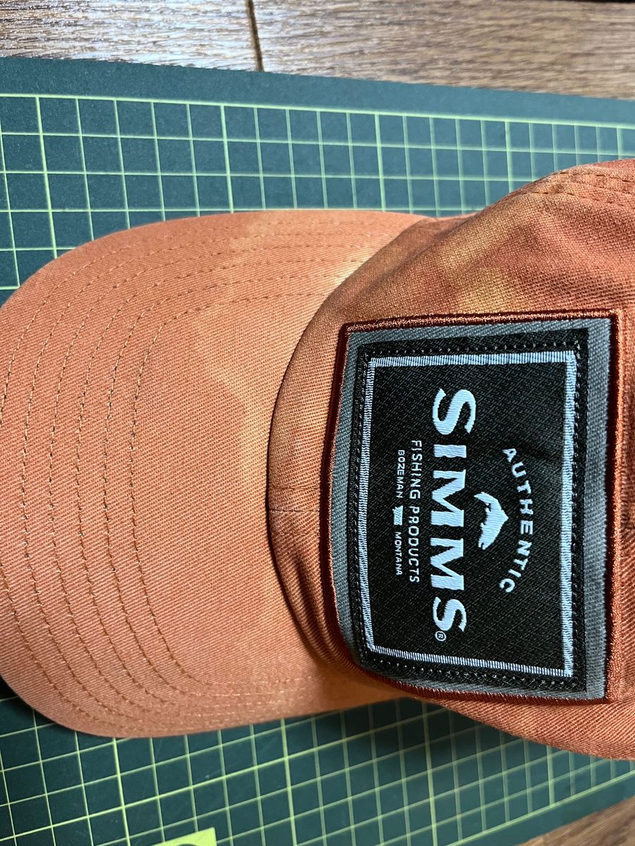 定番　Simms Single Haul Cap / シムス シングルホールキャップ　シムスオレンジ　サイズフリー　色褪せあり