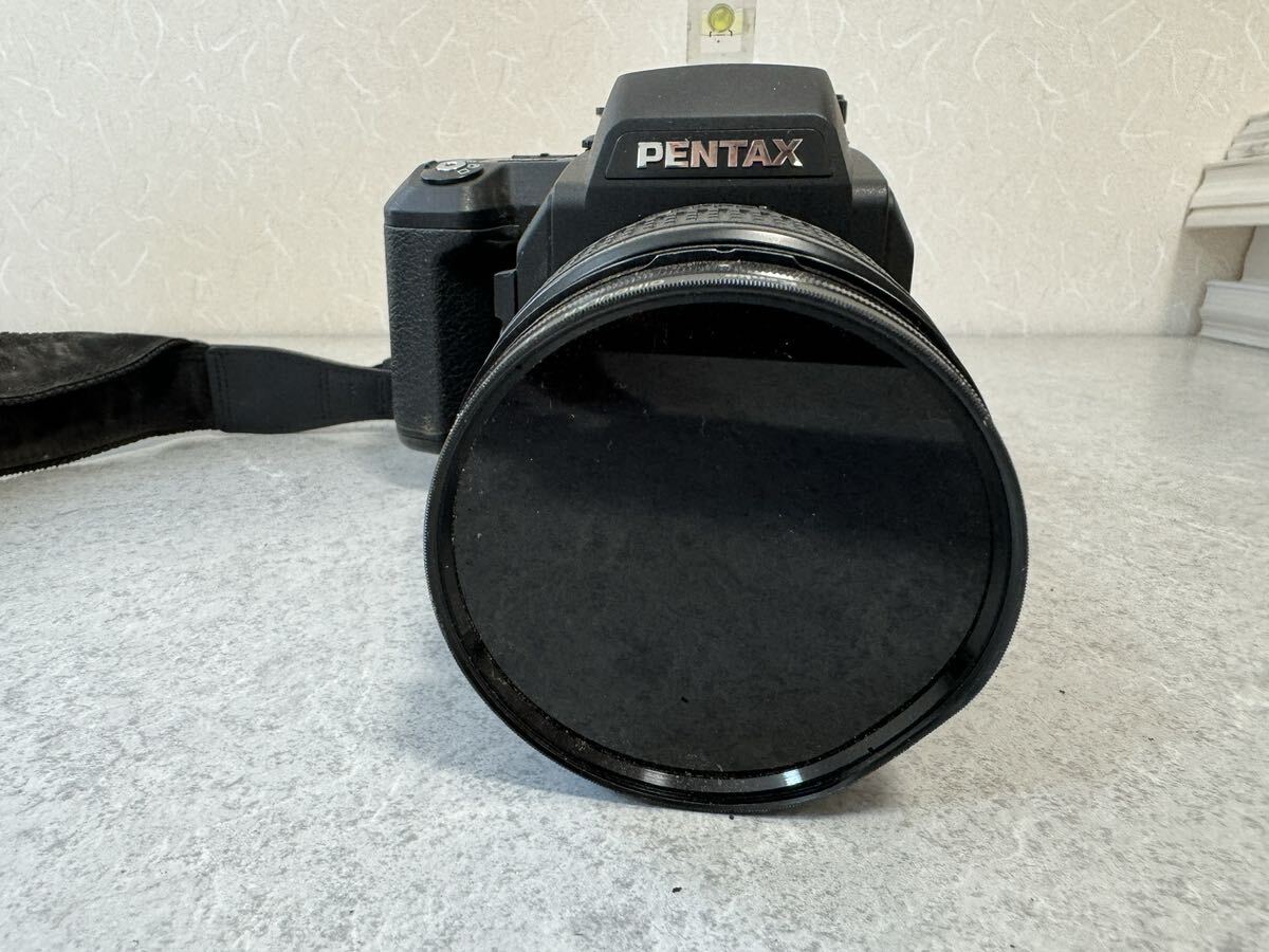 PENTAX ペンタックス 645NⅡ 中判カメラ レンズ付き 動作未確認の画像1