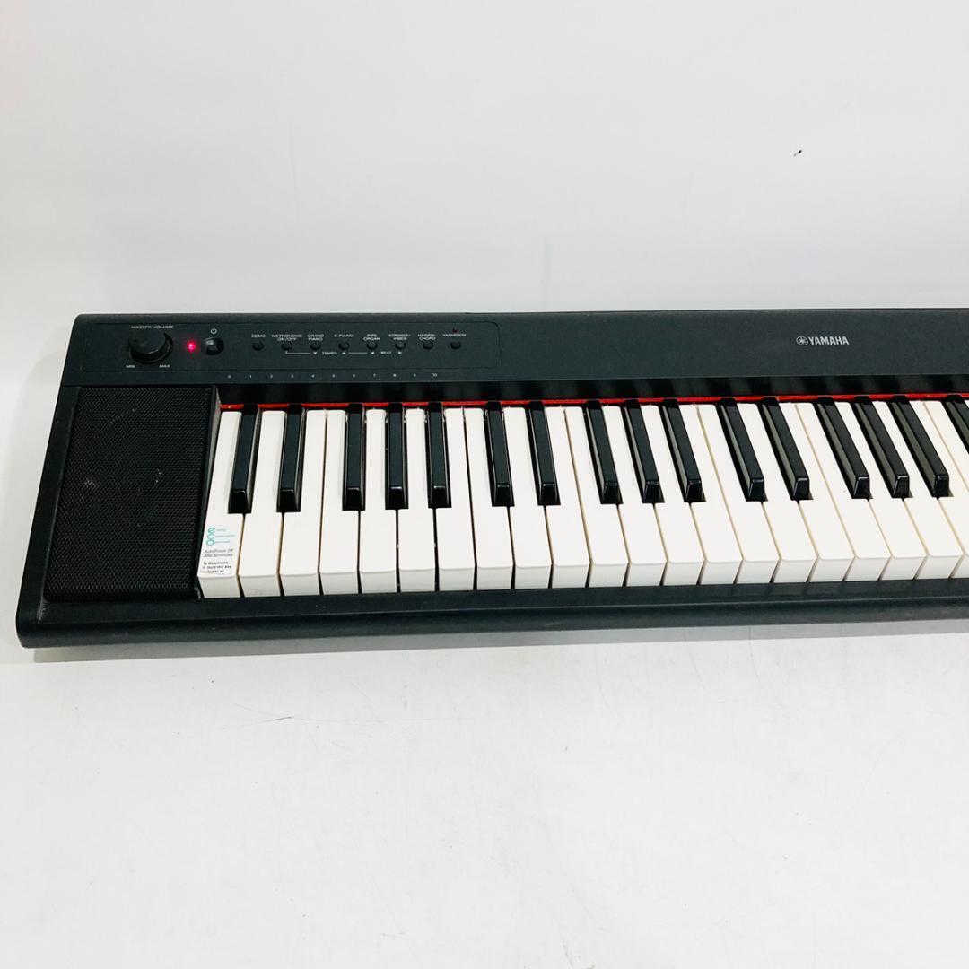 【A4673】動作品！ ヤマハ YAMAHA piaggero NP-11 キーボード_画像2