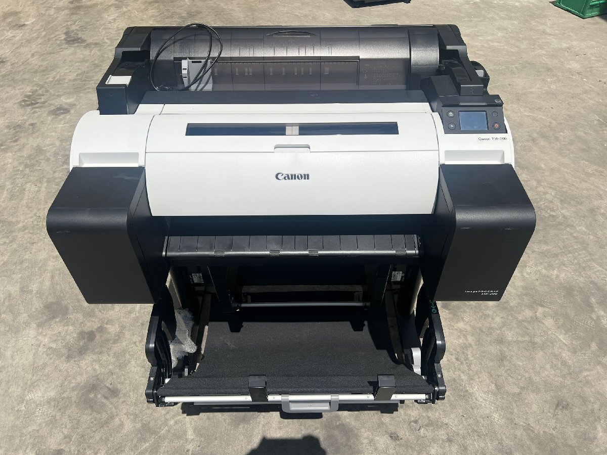  pickup limitation *CANON large size printer imagePROGRAF TM-200* printing. total area 113.7m2