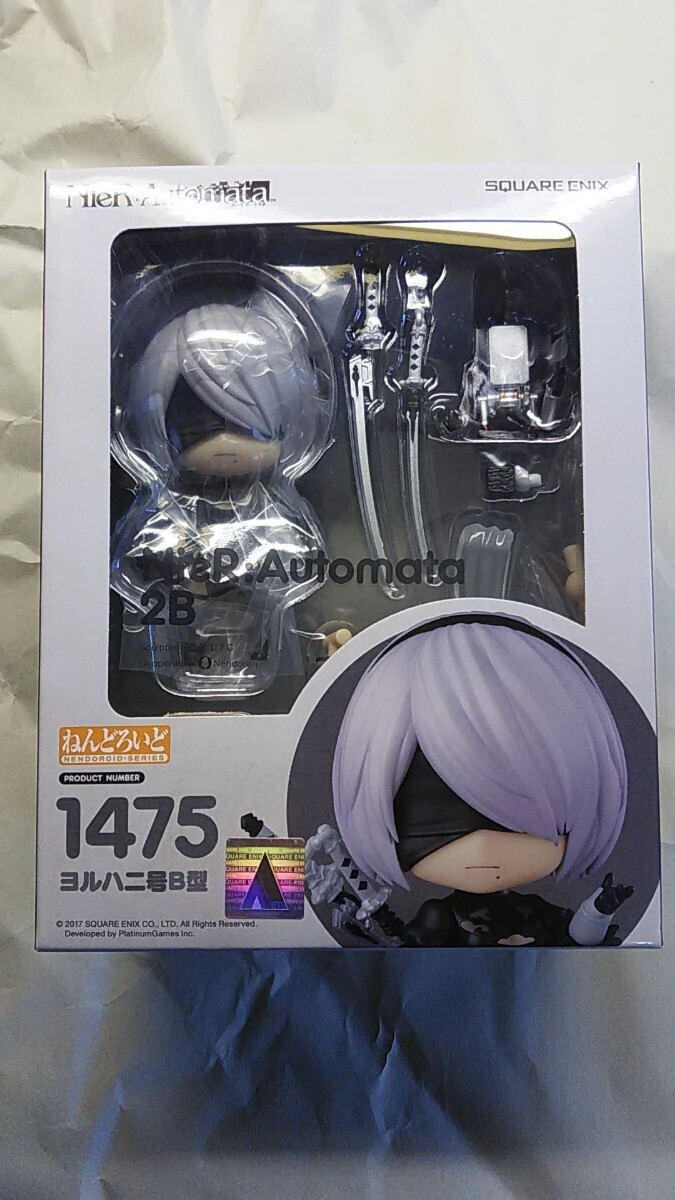 新品 未開封 スクウェア・エニックス ねんどろいど 1475 NieR:Automata 2B ヨルハ二号B型 ※発送に条件があります 説明必読の画像1