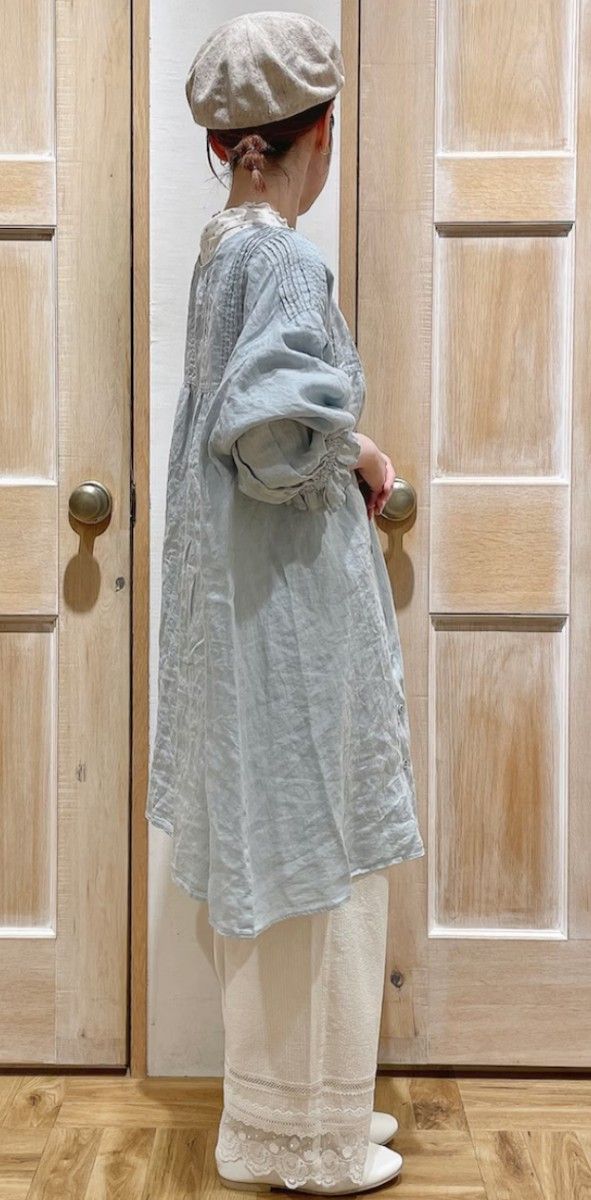 SM2【ETHICAL CRAFTS】アスデル加工前後着チュニック新品ミント SM2【ETHICAL CRAFTS】アスデル加工前後着チュニック新品ミント