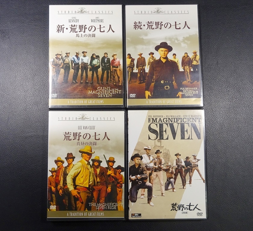 t6■ 新・荒野の七人 続・荒野の七人 荒野の七人 THE MAGNLFTCENT SEVE DVD_画像1