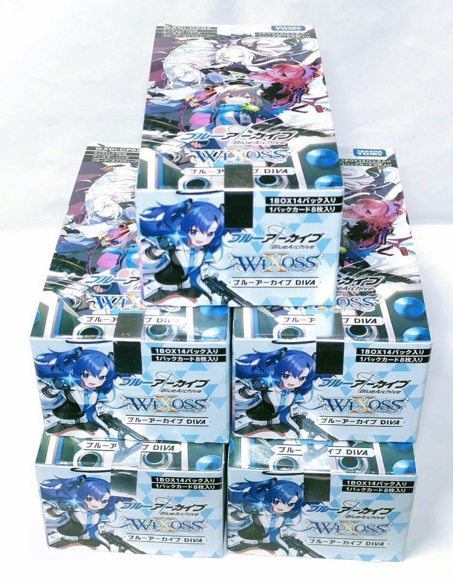 ウィクロスTCG ブルーアーカイブ DIVA　初回生産版 新品未開封 5BOXセット