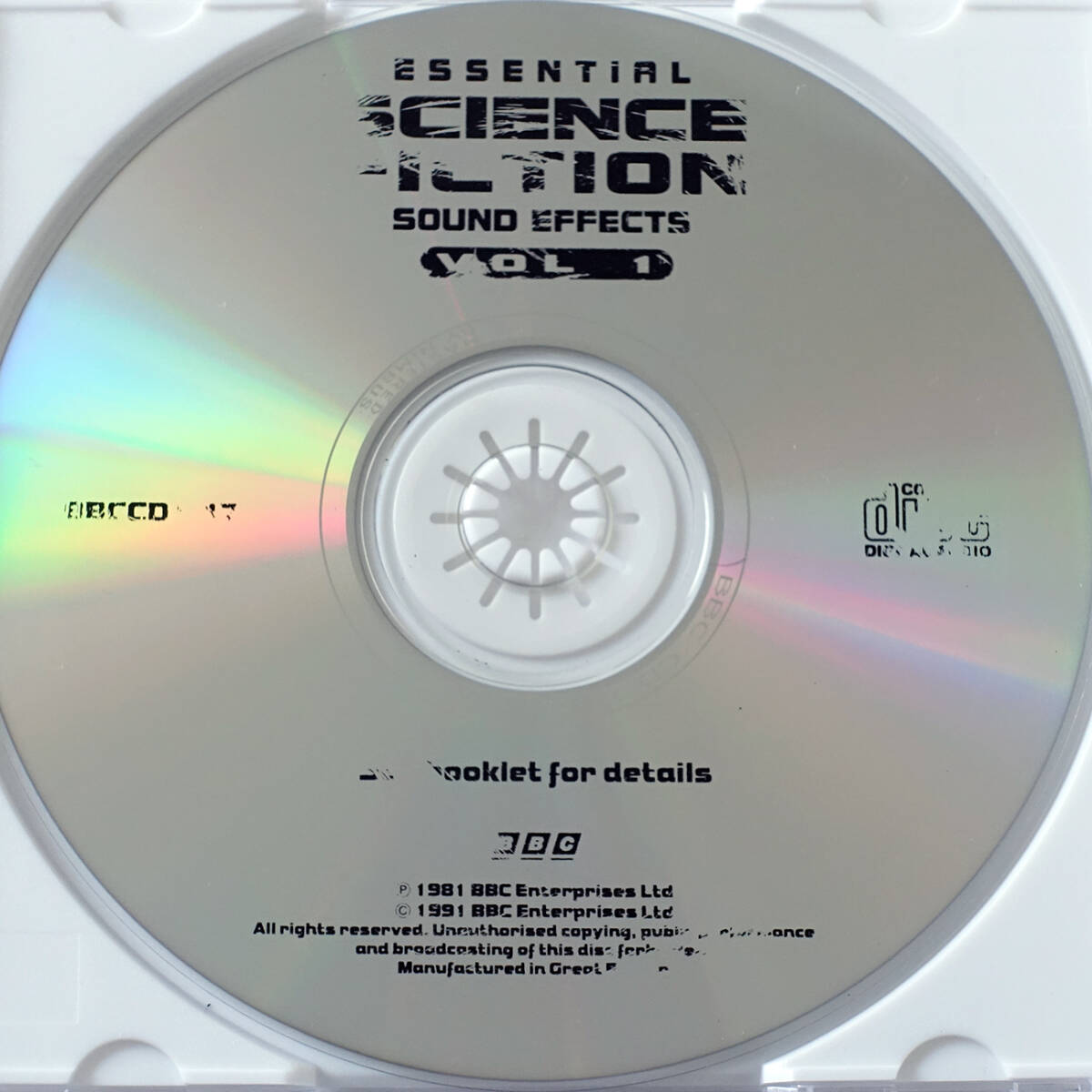 SF отбор CD*Essential Science Fiction Sound Effects Vol 1