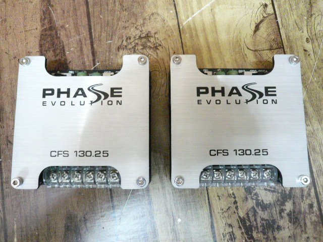 ☆音質良いです♪音出しOK♪PHASE CFS 130.25 13cｍ スピーカー ペアセット おまけ～クロスオーバー付 カーオーディオ用 管理/R358☆_おまけクロスオーバー