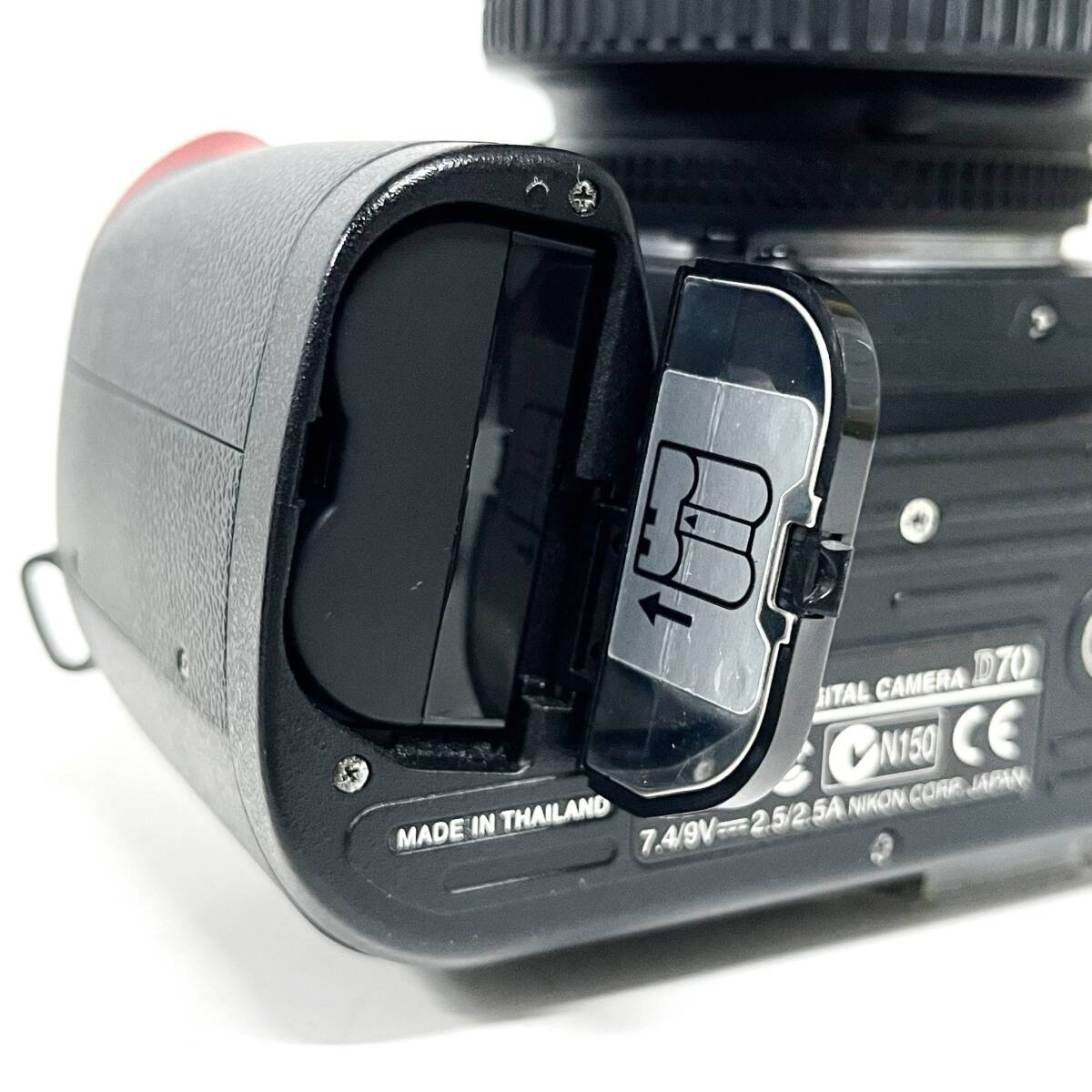 1円~【動作未確認】ニコン Nikon D70 AF NIKKOR 24-85mm 1:2.8-4 D デジタル一眼レフカメラ レンズ 付属品あり G123360の画像9