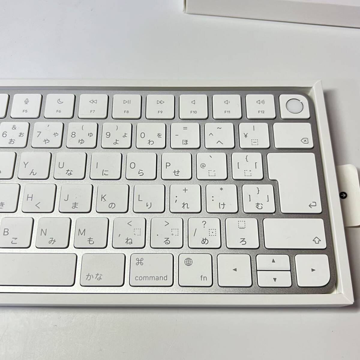 1円~【動作確認済み】アップル Magic Keyboard with Touch ID MK293J/A Appleシリコン搭載Macモデル用Touch ID搭載 日本語 JIS GK-100001_画像4