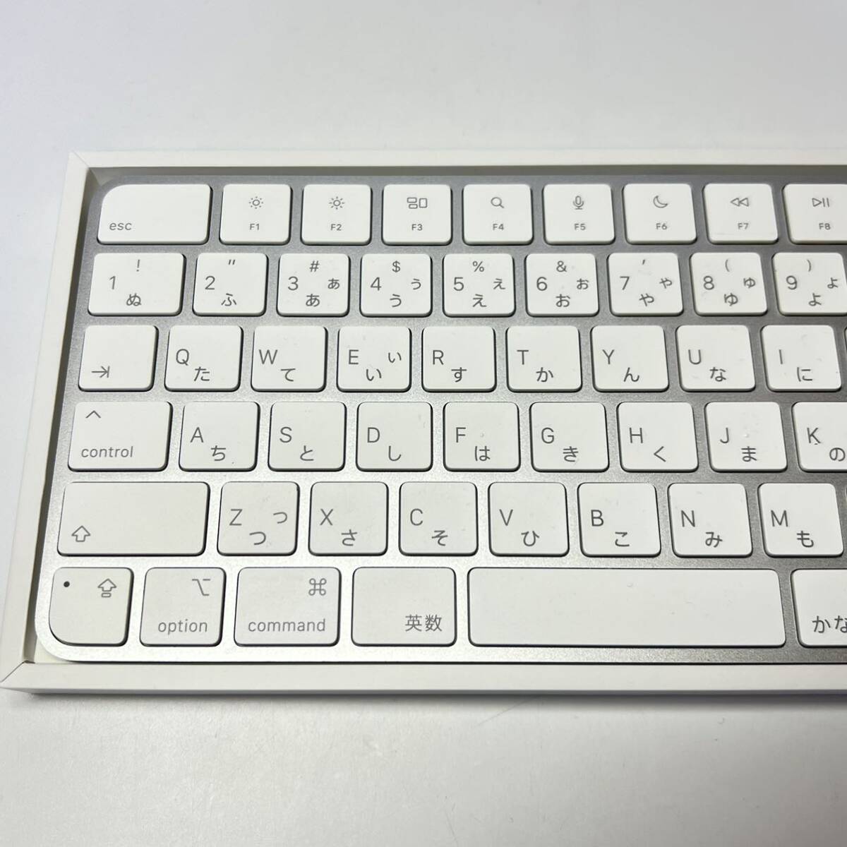 1円~【動作確認済み】アップル Magic Keyboard with Touch ID MK293J/A Appleシリコン搭載Macモデル用Touch ID搭載 日本語 JIS GK-100001_画像3