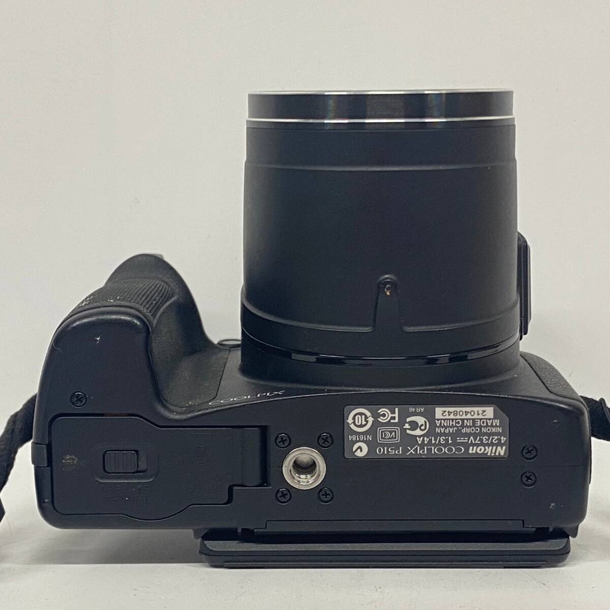 1円~【動作未確認】ニコン Nikon COOLPIX P510 NIKKOR 42X WIDE OPTICAL ZOOM ED VR 4.3-180mm F3-5.9 コンパクトデジタルカメラ J180063 _画像6