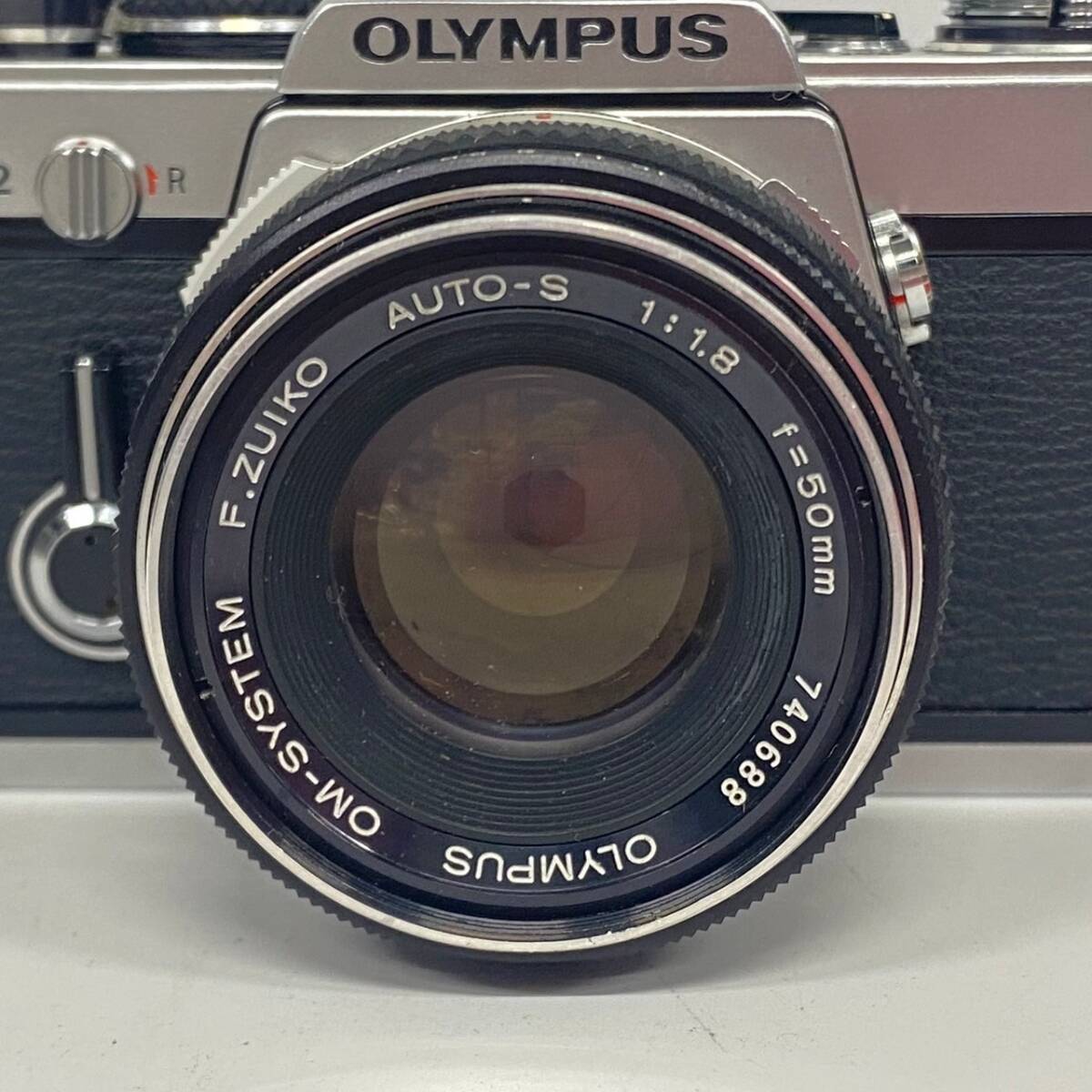 1円~【動作未確認】オリンパス OLYMPUS OM-2 OM-SYSTEM F.ZUIKO AUTO-S F1.8 50mm 一眼レフ フィルムカメラ ボディ レンズ J110010_画像3