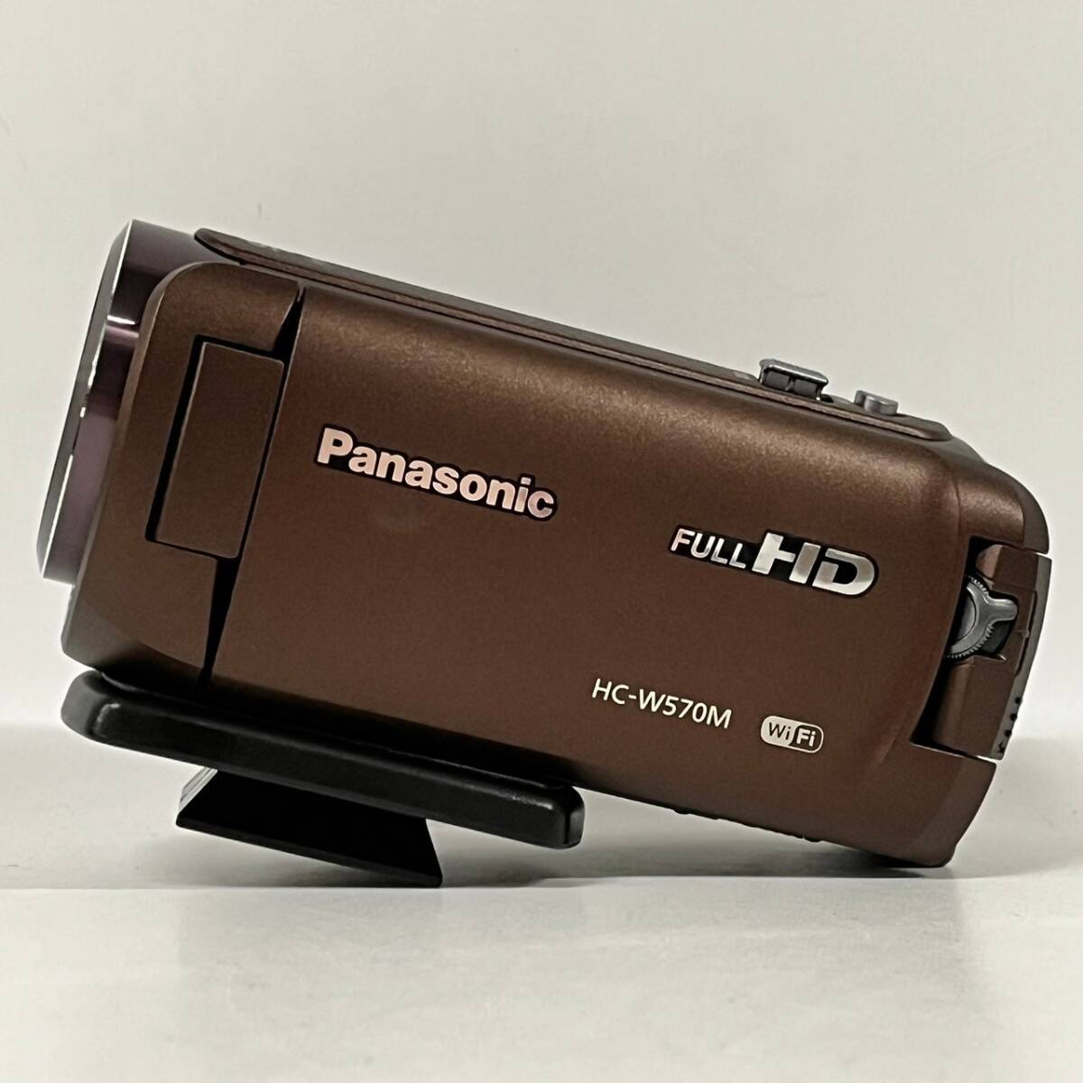 1円~【ジャンク品】パナソニック Panasonic HC-W570M 28mm WIDE OPTICAL ZOOM f=2.06-103mm 1:1.8 デジタルハイビジョンビデオカメラ YT_画像4