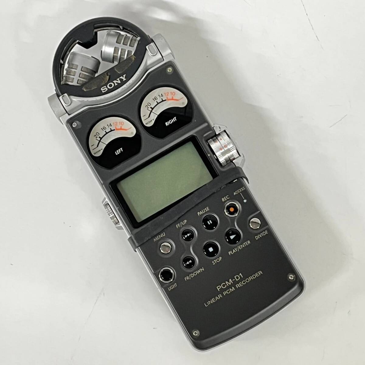 1 jpy ~[ operation not yet verification ] Sony SONY linear PCM recorder LINEAR PCM RECORDER PCM-D1 recording equipment compilation sound vessel music machinery G153595