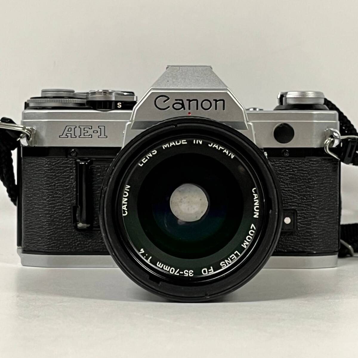 1円~【動作未確認】キャノン Canon AE-1 ZOOM LENS FD 35-70mm 1:4 一眼レフ フィルムカメラ レンズ 付属品あり J140012_画像3