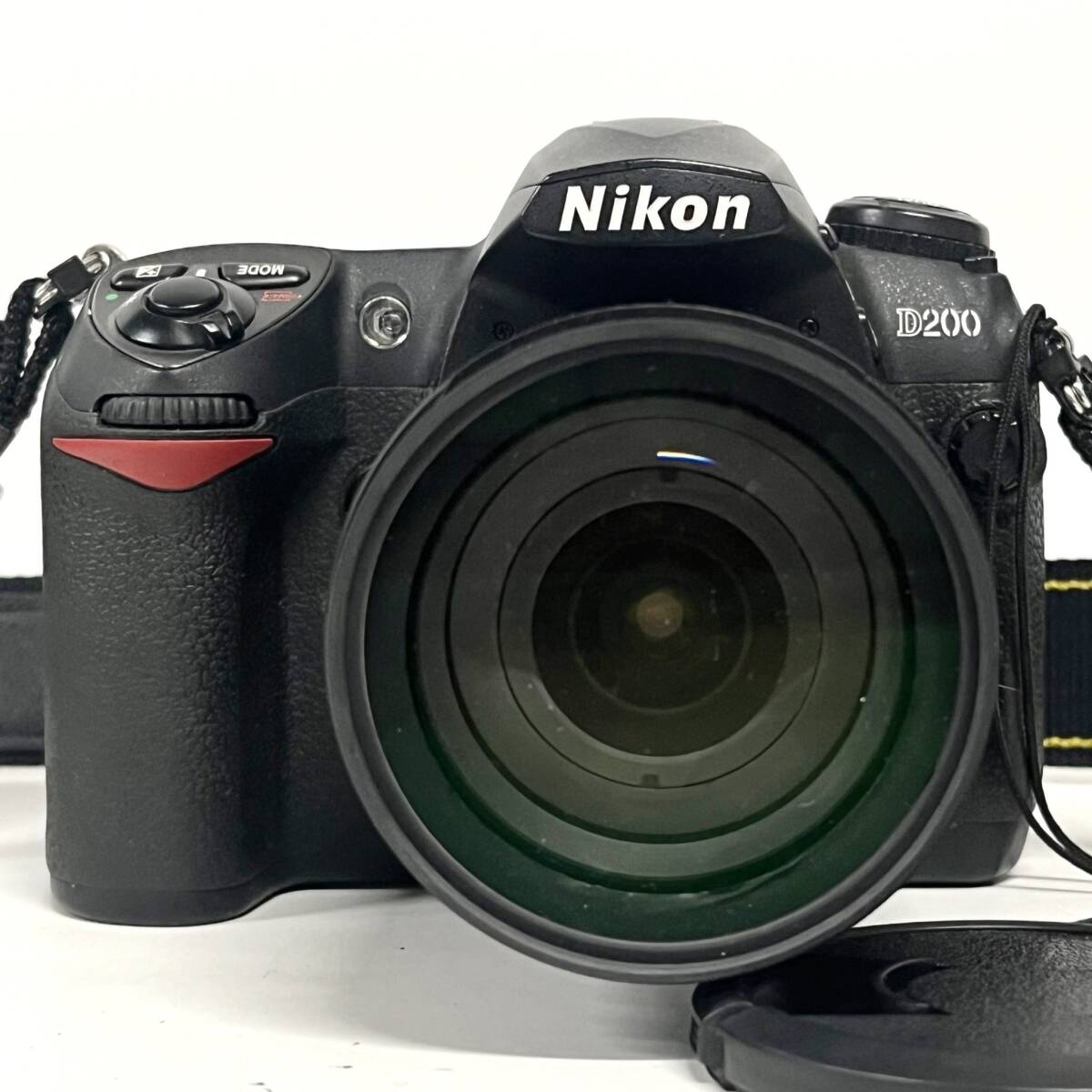 1円~【動作未確認】ニコン Nikon D200 AF-S DX NIKKOR ED 18-70mm 1:3.5-4.5G 55-200mm 1:4-5.6G デジタル一眼レフカメラ レンズ G102239_画像2