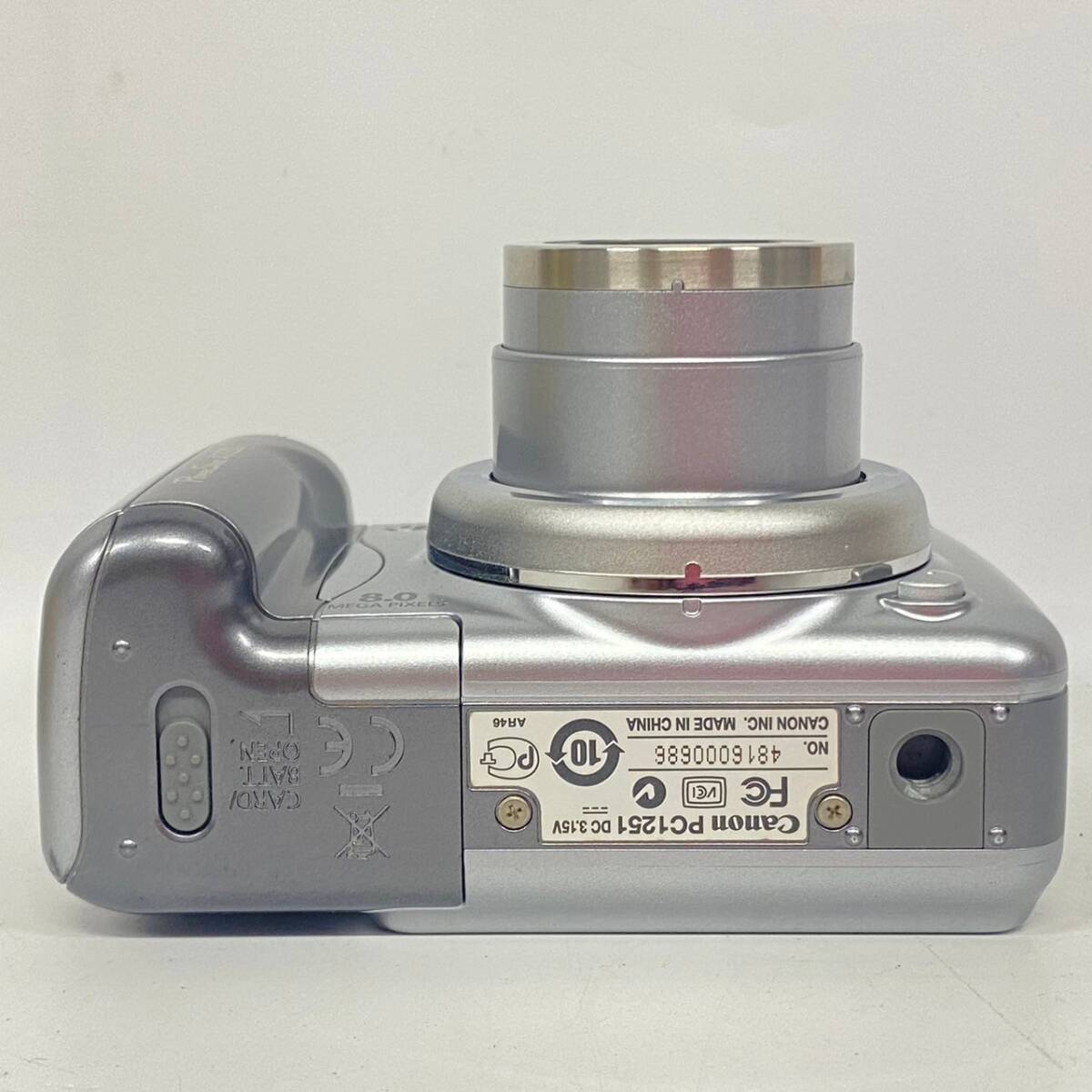 1円~【通電確認済】キャノン Canon PowerShot A720 IS PC1251 ZOOM LENS 6×IS 5.8-34.8mm 1:2.8-4.8 コンパクトデジタルカメラ J110015_画像9
