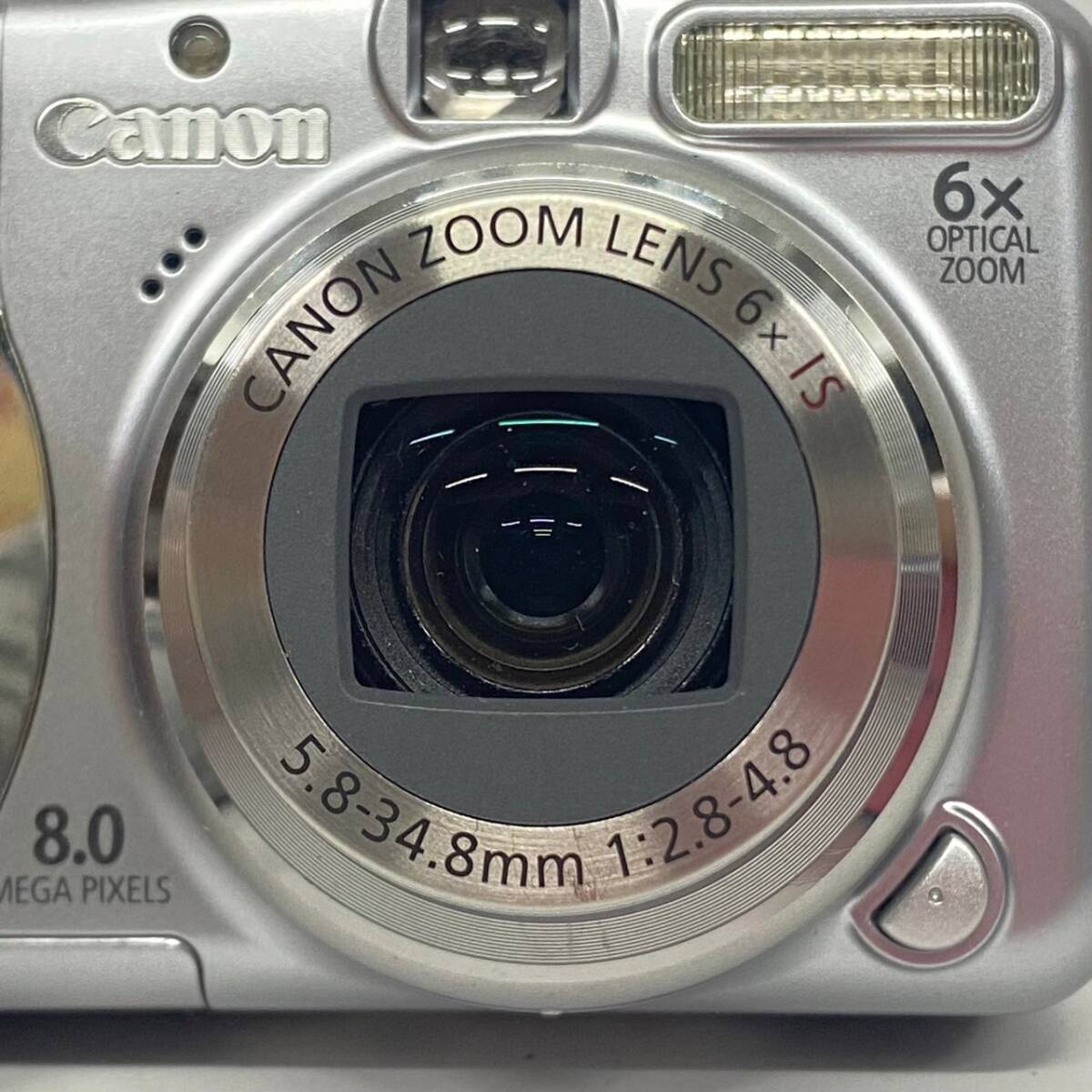 1円~【通電確認済】キャノン Canon PowerShot A720 IS PC1251 ZOOM LENS 6×IS 5.8-34.8mm 1:2.8-4.8 コンパクトデジタルカメラ J110015_画像4