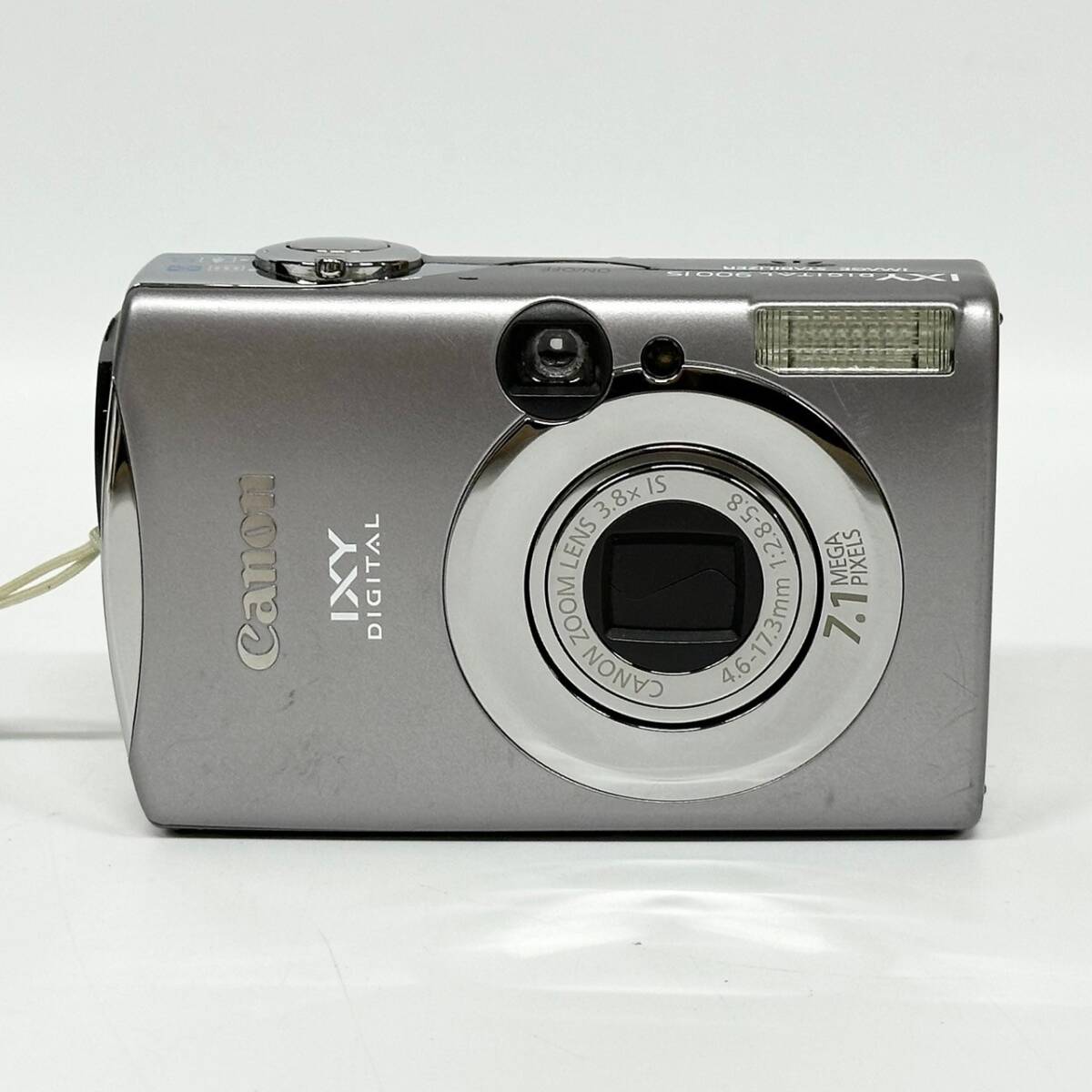 1円~【通電確認済】キャノン Canon IXY DIGITAL 900 IS PC1209 ZOOM LENS 3.8×IS 4.6-17.3mm 1:2.8-5.8 コンパクトデジタルカメラ J140058_画像2