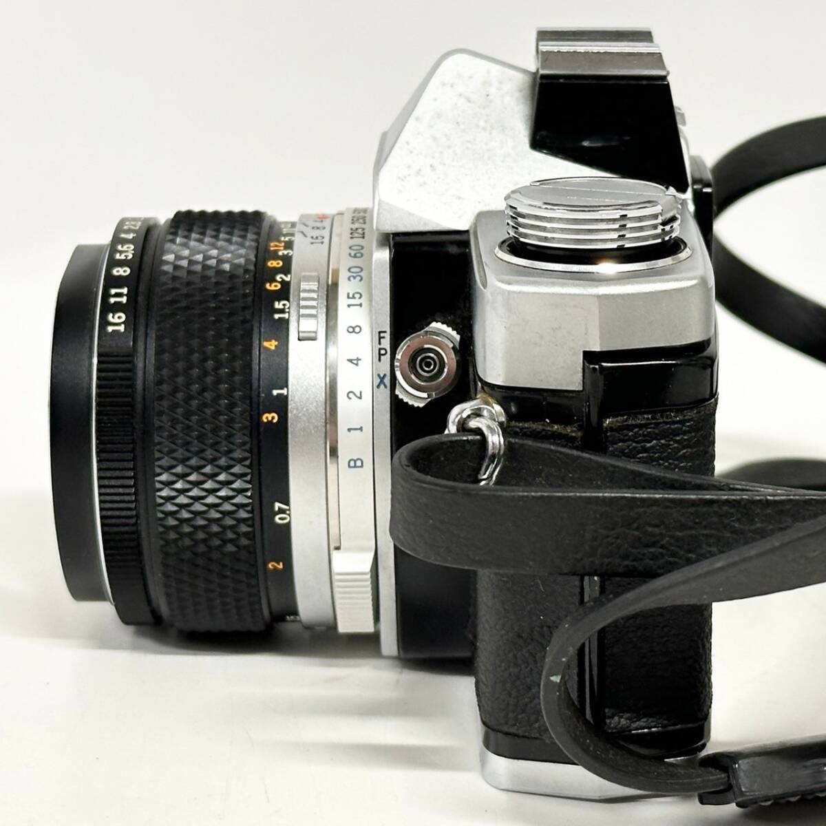 1円~【動作未確認】オリンパス OLYMPUS M-1 M-SYSTEM G.ZUIKO AUTO-S 1:1.4 f=50mm 一眼レフ フィルムカメラ 単焦点レンズ 標準レンズ KJ_画像3